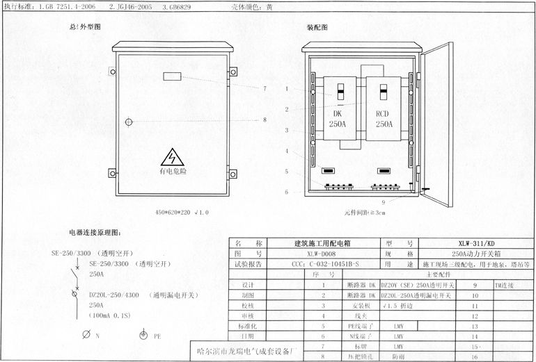 如何在施工現場配置臨時用電配電箱(機柜)？標準化的例子！