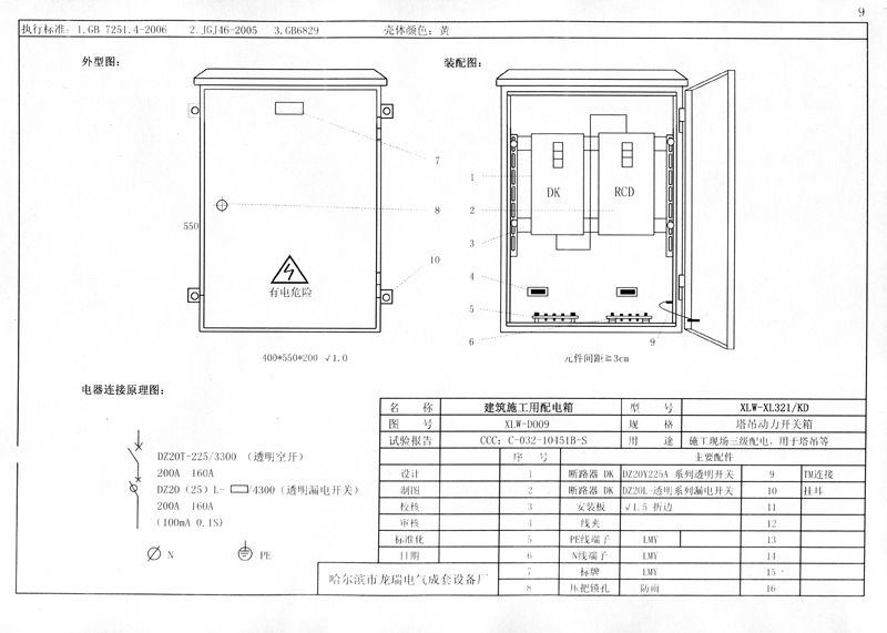 施工現場臨時用電配電箱(機柜)標準化配置圖集，只有這一個！